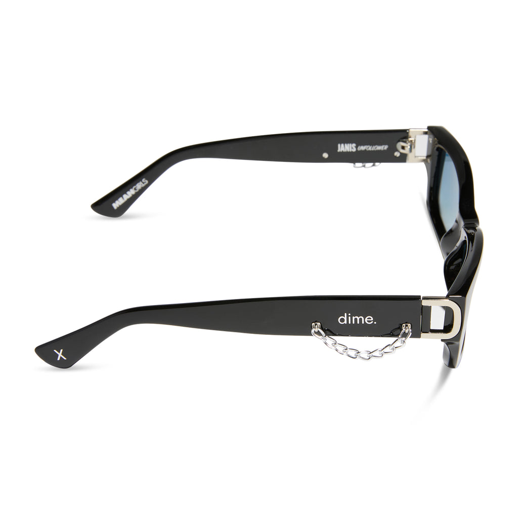 mean girls janis sunglasses | black & blue gradient | dime  display picture 1
