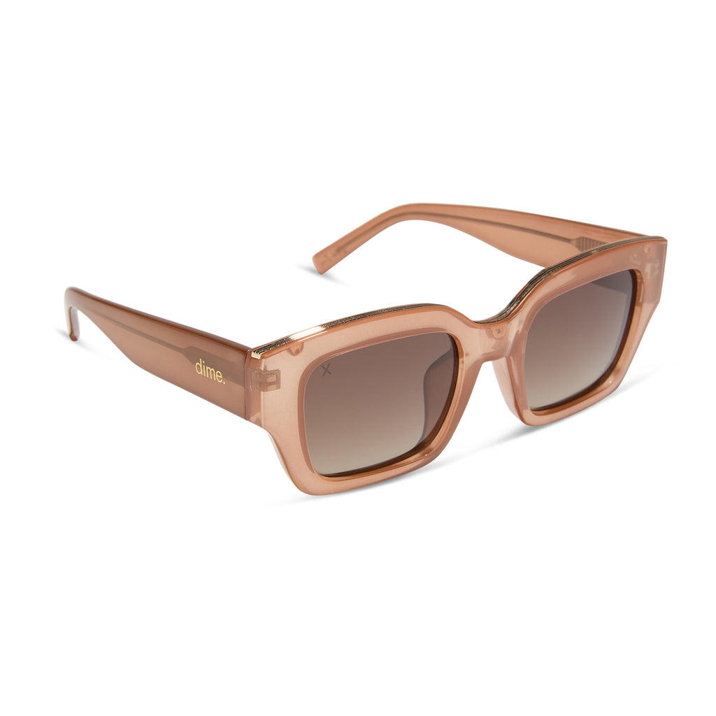 nathalie paris amore sunglasses - taupe + brown gradient  display picture 1