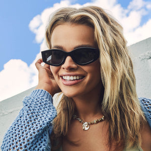 Young Blonde Woman With Dark Sunglasses Photograph by Ron Koeberer - Fine  Art America