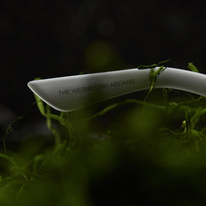 the wednesday addams - macabre black + white checkerboard + woeful smoke polarized sunglasses