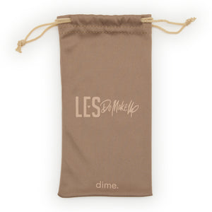 Les Do Makeup x Dime Optics sunglasses pouch