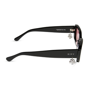 CHER - BLACK + PINK GRADIENT SUNGLASSES