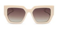 swatch for highland - swiss coffee + brown gradient polarized sunglasses