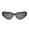 Color swatch for last call - black + solid grey polarized sunglasses