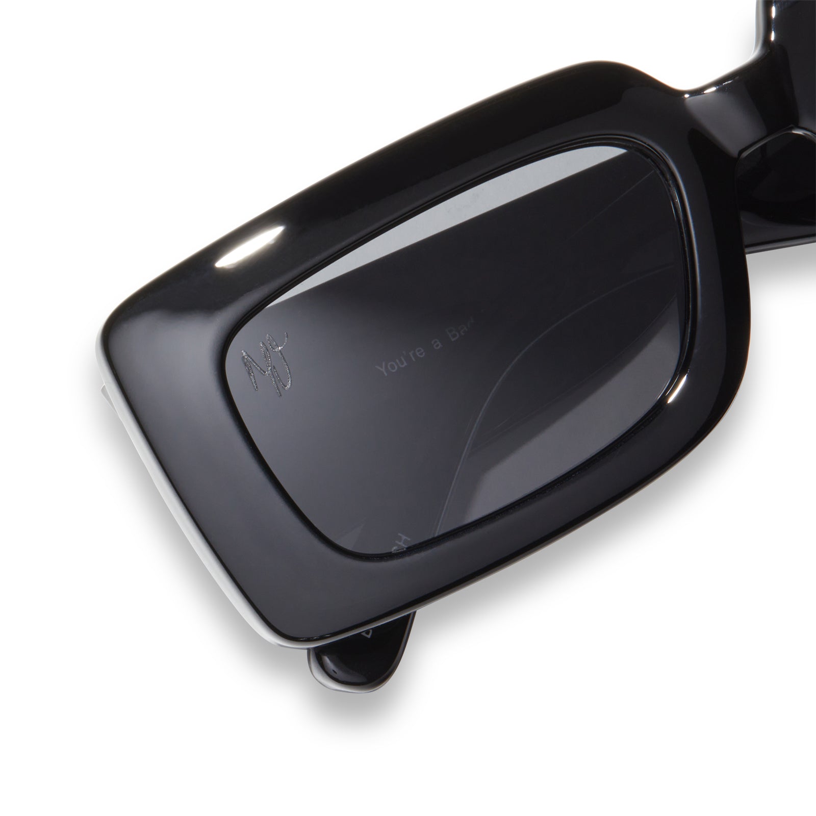 bad beach black + solid grey polarized sunglasses Dime Optics