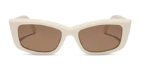swatch for olympic - swiss coffee + brown polarized sunglasses