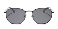 swatch for roxbury - black + grey polarized sunglasses