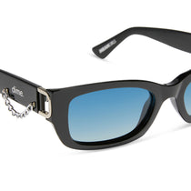 mean girls x dime optics janis cold shiny hard plasticon punky blue gradient polarized sunglasses detailed view