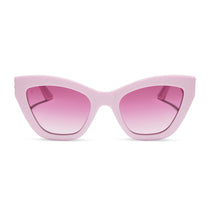 mean girls x dime optics regina wednesday pink spring fling queen pink gradient sunglasses front view