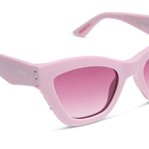 mean girls x dime optics regina wednesday pink spring fling queen pink gradient sunglasses detailed view