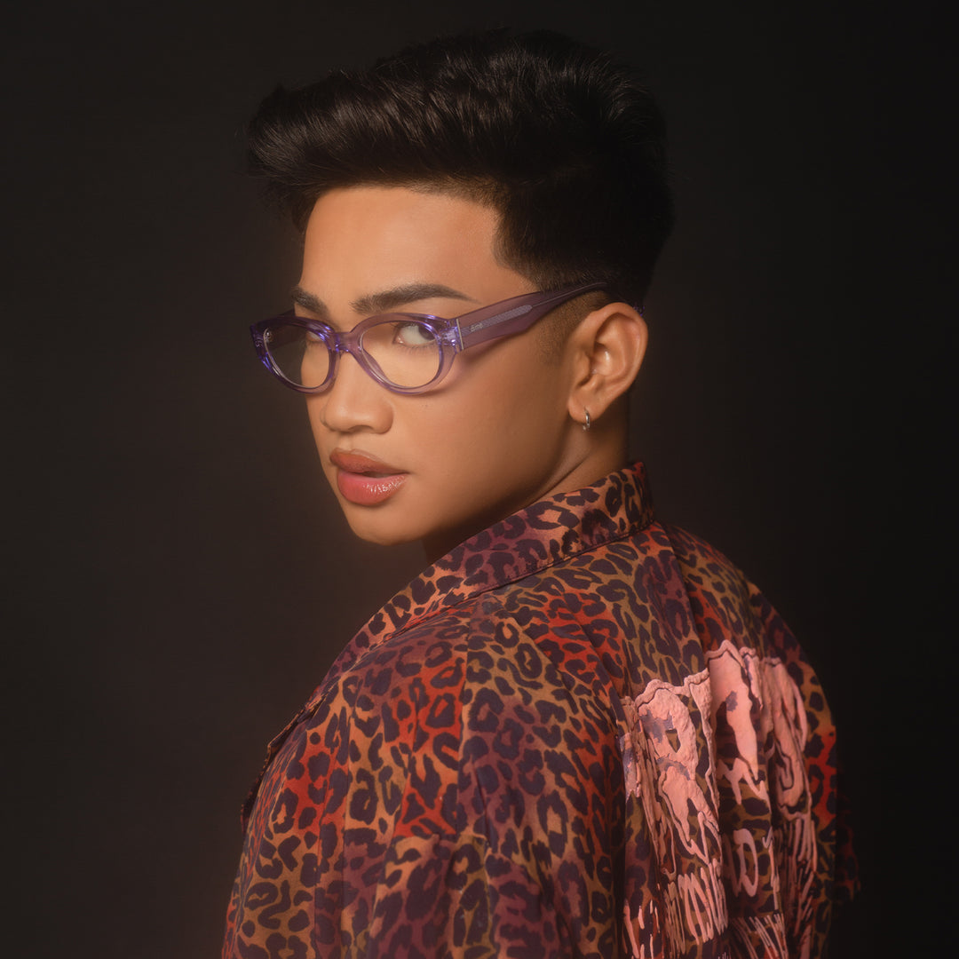 444 electric blue + blue light dime optics Dime Optics