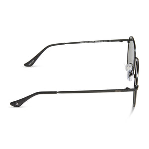 avalon - matte black + grey mirror sunglasses