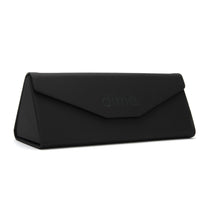black triangle case with logo