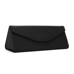 black triangle case with logo